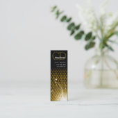 Modèle maigre de carte de profil de jungle de (Debout devant)