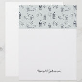 modèle maison (Devant / Derrière)