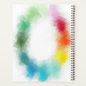 Modèle manuscrit moderne élégant coloré (Dos)