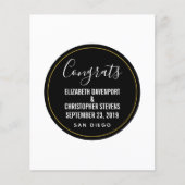 MODÈLE MARIAGE FÉLICITATIONS (Devant)