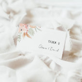 Modèle Mariage fleur sauvage Cartes de Place