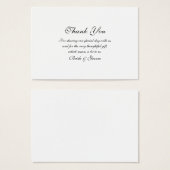 modèle Merci mariage (Devant & derrière)