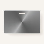 Modèle métallique de badge nominatif de photo (Dos)