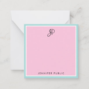 Modèle minimaliste de monogramme d'écriture person