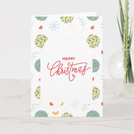 Modèle minimaliste de Noël (Devant)