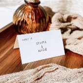 Modèle minimaliste des cartes de Mariage