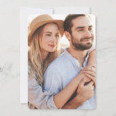 Modèle minimaliste moderne, photo manuscrite (Dos)