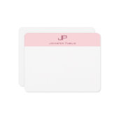 Modèle minimaliste monogramme élégant (Devant/Arrière en situation)