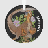 Modèle mis à jourNom personnalisé Dinosaur Raptor (dos)