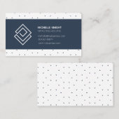 Modèle moderne de carte de visite (Devant / Derrière)