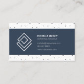 Modèle moderne de carte de visite (Devant)