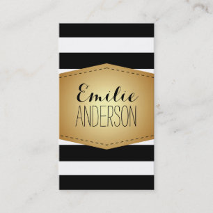 Modèle moderne de carte de visite