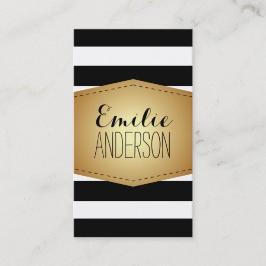 Modèle moderne de carte de visite (Devant)