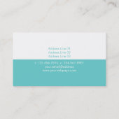 Modèle moderne de carte de visite de Minimalistic (Dos)