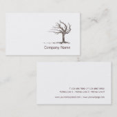 Modèle moderne de carte de visite de zen de (Devant / Derrière)