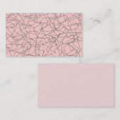 Modèle moderne de cartes de visite des rétros (Devant / Derrière)