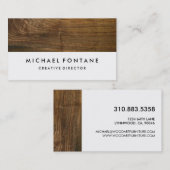 Modèle moderne de conception de carte de visite (Devant / Derrière)