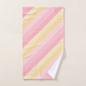 Modèle Moderne, Rose Et Jaune À La Tendance (Serviette à main)