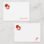 Modèle Monogramme de script de la main personnalis (Devant / Derrière)