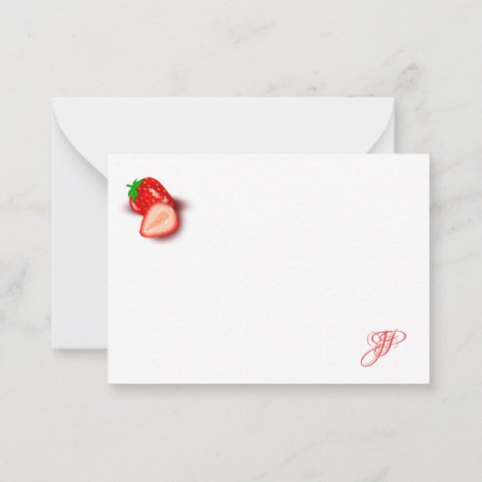 Modèle Monogramme de script de la main personnalis (Dos)