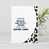 Modèle Motif de la peau de vache, Créez votre prop (Debout devant)