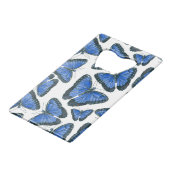 Modèle motif de papillon bleu morpho (Devant Angle)