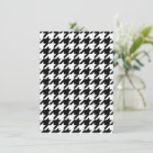 Modèle noir et blanc pour carte de sauvegarde de d (Debout devant)