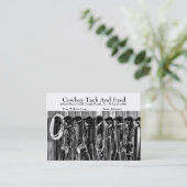 Modèle occidental de carte de visite de pointe de (Debout devant)