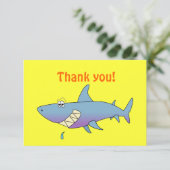 Modèle personnalisable de sourire mignon de requin (Debout devant)