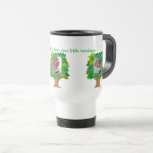 Modèle personnalisable de tasse de voyage de photo (Devant droit)