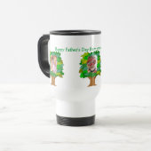 Modèle personnalisable de tasse de voyage de photo (Devant gauche)