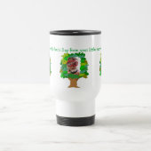 Modèle personnalisable de tasse de voyage de photo (Centre)