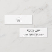 modèle personnalisé carte de visite professionnel  (Devant / Derrière)