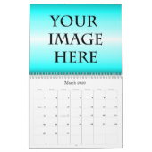 Modèle personnalisé de calendrier (Mar 2026)