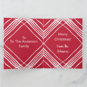 Modèle photo à partir de noms de famille Noël roug (Intérieur)