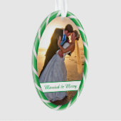 Modèle photo cadre Sucre de canne blanc vert (devant)