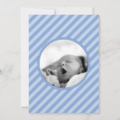 Modèle photo Carte de remerciements faire-part de  (Dos)