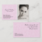 Modèle photo de carte de visite - professionnel (Devant / Derrière)