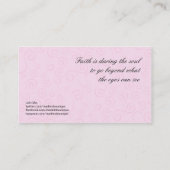 Modèle photo de carte de visite - professionnel (Dos)