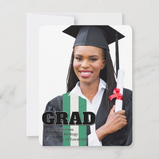 Modèle photo de Faire-part moderne (Devant)