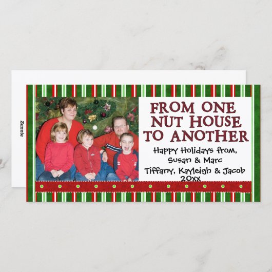 Modèle photo de Noël (Devant / Derrière)