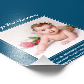 Modèle photo de Noël Baby First - Créer son propre (Coin)