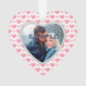 Modèle photo des Coeurs roses Faux Diamond (devant)