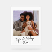 Modèle photo et texte manuscrit Personnalisé (Recto)