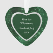 Modèle photo Forest Green Star Lights (dos)