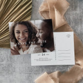 Modèle photo horizontal chic Enregistrer la date