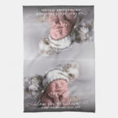 Modèle photo Je T'Aime Grand-mère Serviette de cui (Vertical)