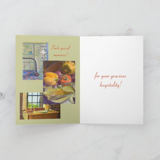 Modèle photo Merci d'accueil (Intérieur)