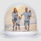 Modèle photo moderne simple Nom de famille personn (Avant)