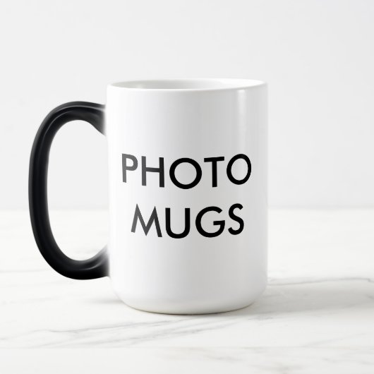 Modèle photo personnalisé Magic Mug Blank (Gauche)
